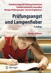 book Prüfungsangst und Lampenfieber