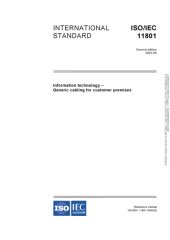 book International Standard ISO/IEC 11801 : Information technology – Generic cabling for customer premises