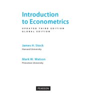 book Introduction to Econometrics