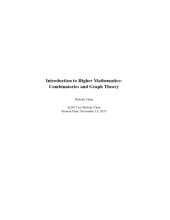 book Introduction to Higher Mathematics: Combinatorics and Graph Theory [lecture notes]