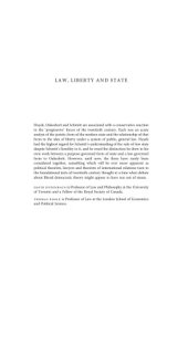 book Law, liberty and state Oakeshott, Hayek and Schmitt on the Rule f Law