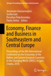 book Economy, Finance and Business in Southeastern and Central Europe