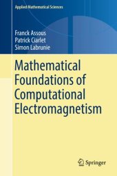 book Mathematical Foundations of Computational Electromagnetism