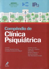 book Compêndio de Clínica Psiquiátrica