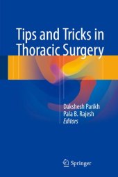 book Tips and Tricks in Thoracic Surgery