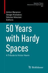 book 50 Years with Hardy Spaces