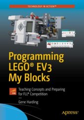 book Programming LEGO® EV3 My Blocks