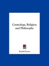 book Cosmology Religion and Philosophy