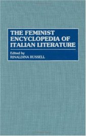 book The Feminist Encyclopedia of Italian Literature