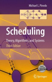 book Scheduling: Theory, Algorithms, and Systems