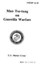 book FMFRP 12-18 - Mao Tse-tung on Guerrilla Warfare