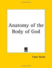 book Anatomy of the Body of God 