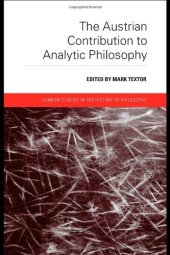 book The Austrian Contribution to Analytic Philosophy