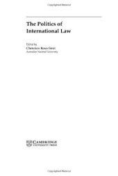 book The politics of international law