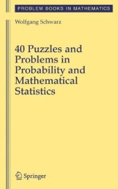 book 40 Puzzles and Problems in Probability and Mathematical Statistics