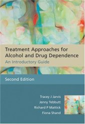 book Treatment Approaches for Alcohol, Drug Dependence - An Intro Guide