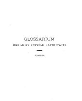 book GLOSSARIUM mediae et infimae Latinitatis. GHIK