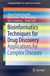 book Bioinformatics Techniques for Drug Discovery