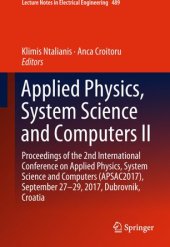 book Applied Physics, System Science and Computers II