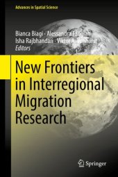 book New Frontiers in Interregional Migration Research