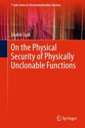 book On the Physical Security of Physically Unclonable Functions