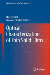 book Optical Characterization of Thin Solid Films