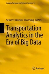 book Transportation Analytics in the Era of Big Data