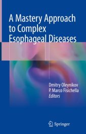 book A Mastery Approach to Complex Esophageal Diseases