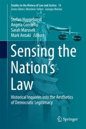 book Sensing the Nation's Law