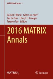 book 2016 MATRIX Annals