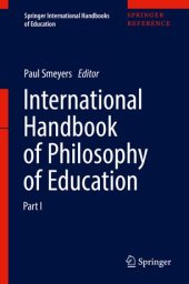 book International Handbook of Philosophy of Education