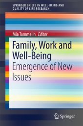 book Family, Work and Well-Being