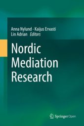 book Nordic Mediation Research