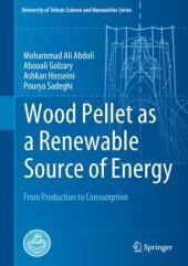 book Wood Pellet as a Renewable Source of Energy