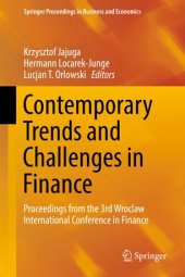 book Contemporary Trends and Challenges in Finance