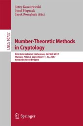 book Number-Theoretic Methods in Cryptology