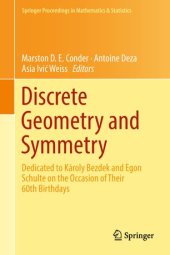 book Discrete Geometry and Symmetry