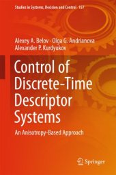 book Control of Discrete-Time Descriptor Systems