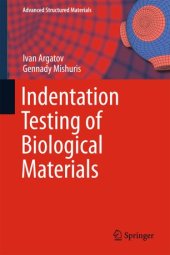 book Indentation Testing of Biological Materials