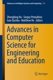 book Advances in Computer Science for Engineering and Education