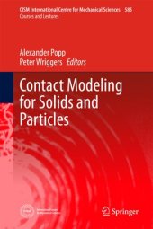 book Contact Modeling for Solids and Particles