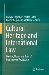 book Cultural Heritage and International Law