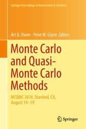 book Monte Carlo and Quasi-Monte Carlo Methods