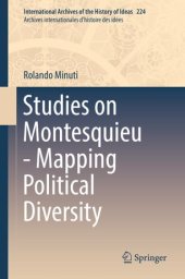 book Studies on Montesquieu - Mapping Political Diversity