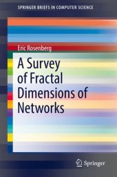 book A Survey of Fractal Dimensions of Networks