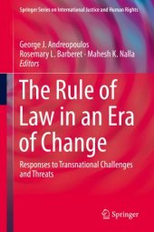 book The Rule of Law in an Era of Change