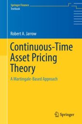 book Continuous-Time Asset Pricing Theory