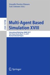 book Multi-Agent Based Simulation XVIII