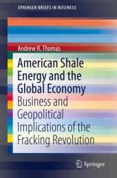 book American Shale Energy and the Global Economy