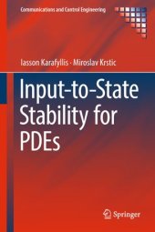 book Input-to-State Stability for PDEs